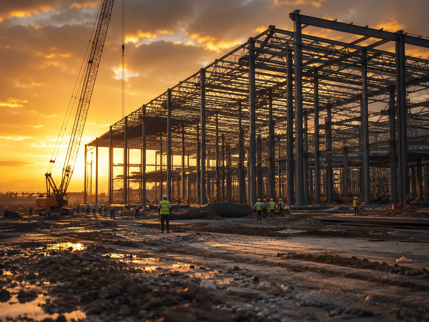Industrial & hall construction